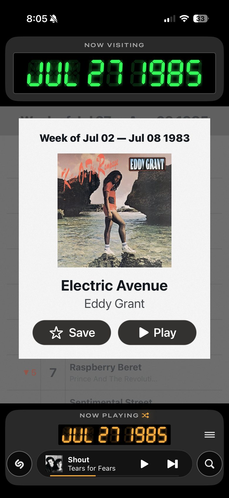 Shazam: it charted
